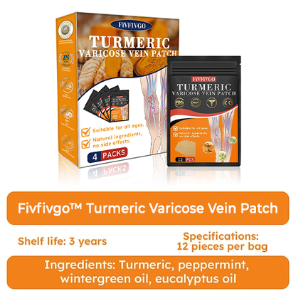 Fivfivgo™ Turmeric Varicose Vein Patch