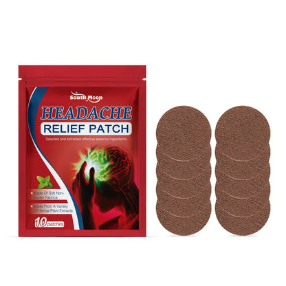 Headache Relief Plaster Improve Migraine Mental Anxiety Insomnia Relieve Stress Nerve Relax Dizziness Relief Head Care Patches