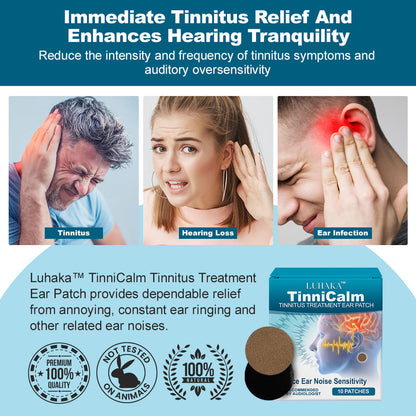 Luhaka™ TinniCalm Tinnitus Treatment Ear Patch 🩸Top Sales 🩸